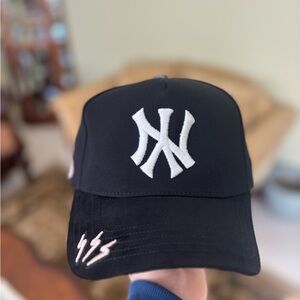 New York Yankees Murakami custom SnapBack hat made by ATG LA